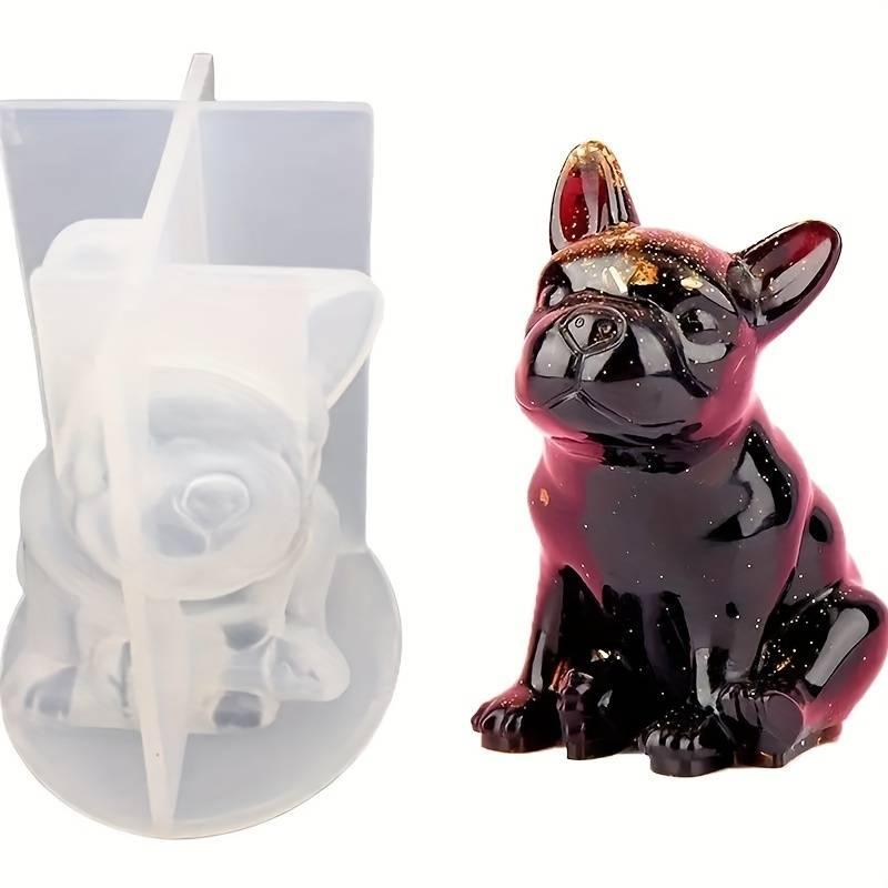 3D Französisch Bulldogge Silikonform - Bobbis Store