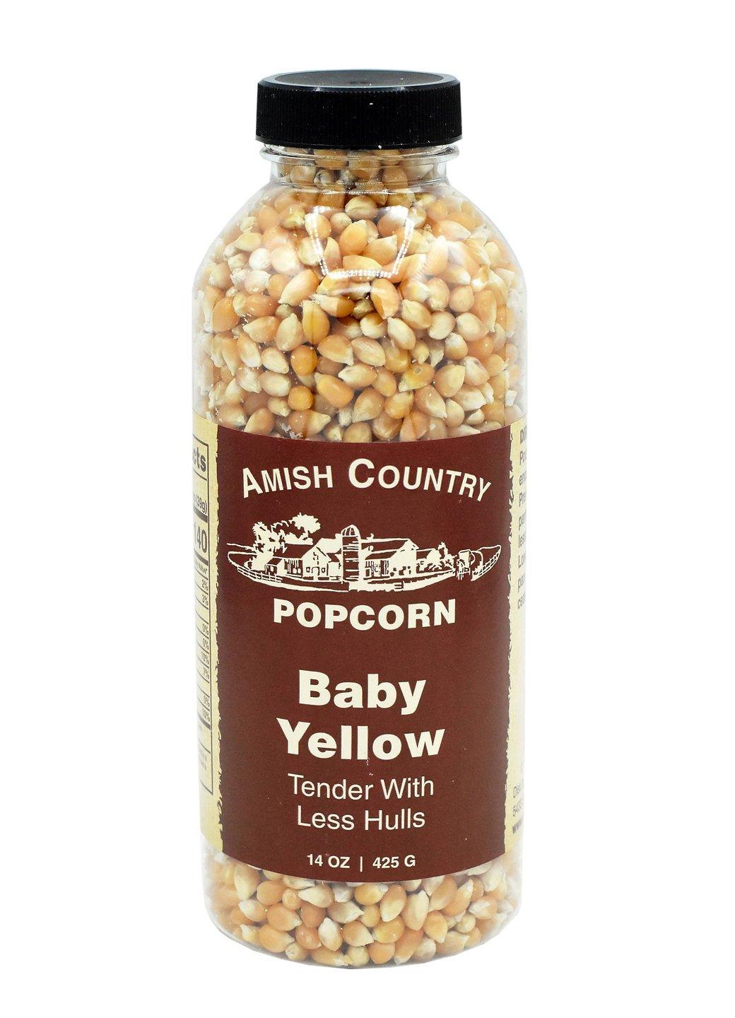 Baby Yellw -Bio-Popcorn 425g Flasche - Bobbis Store Hunde
