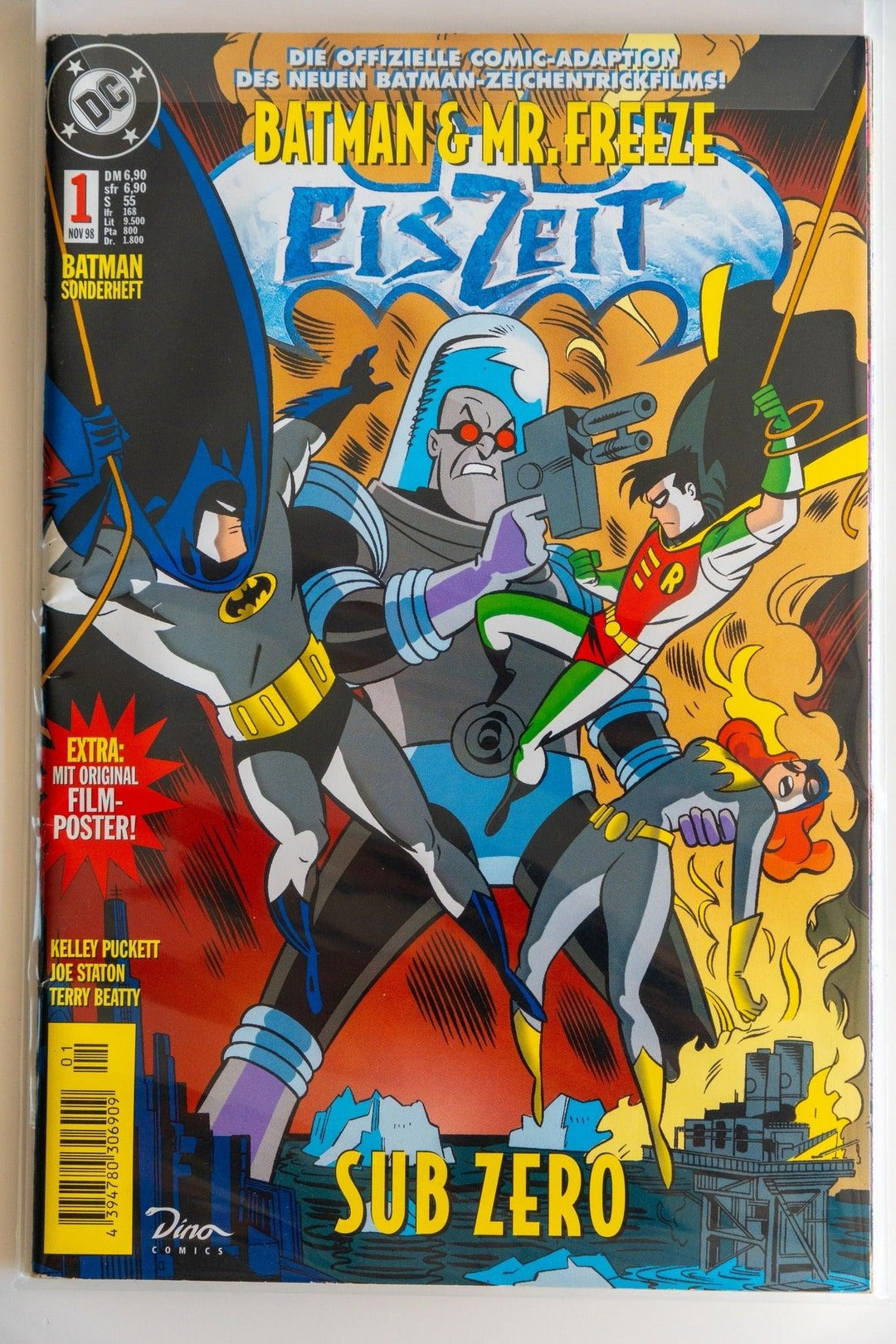 BATMAN & MR. FREEZE - Heft Nr. 1. (Eiszeit - Sub Zero) DC/Comic - Bobbis Store Hunde