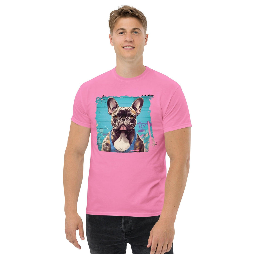 Beach Frenchie Klassisches Herren-T-Shirt - Bobbis Store Hunde