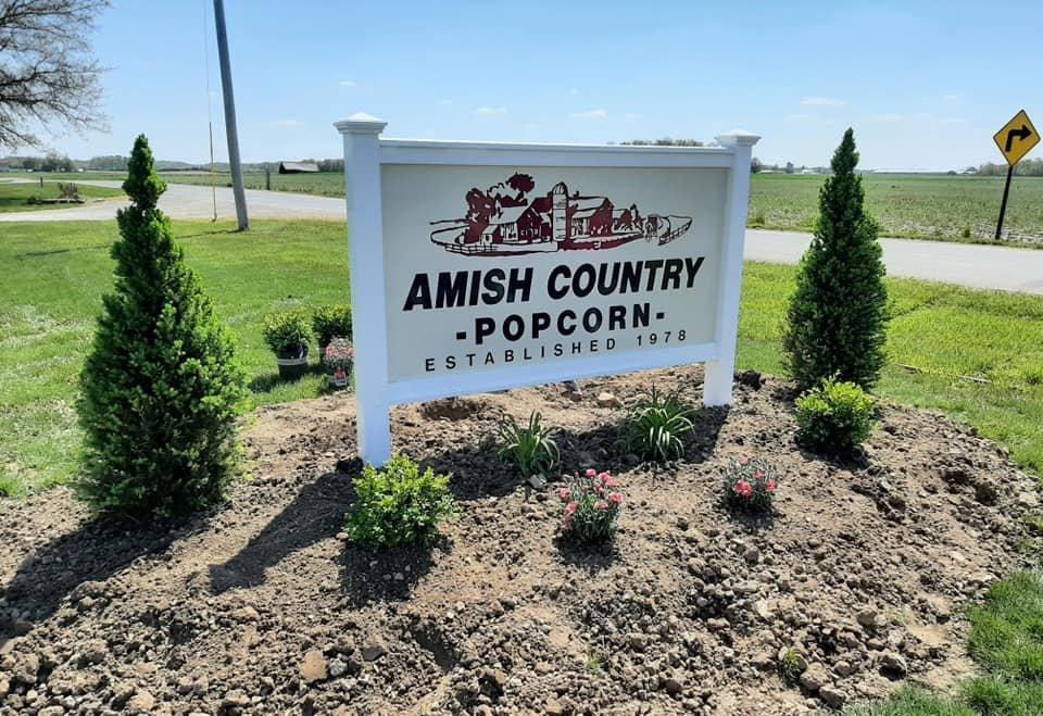 Beutel mit rotem Bio-Popcorn Amish Country Popcorn - Bobbis Store Hunde