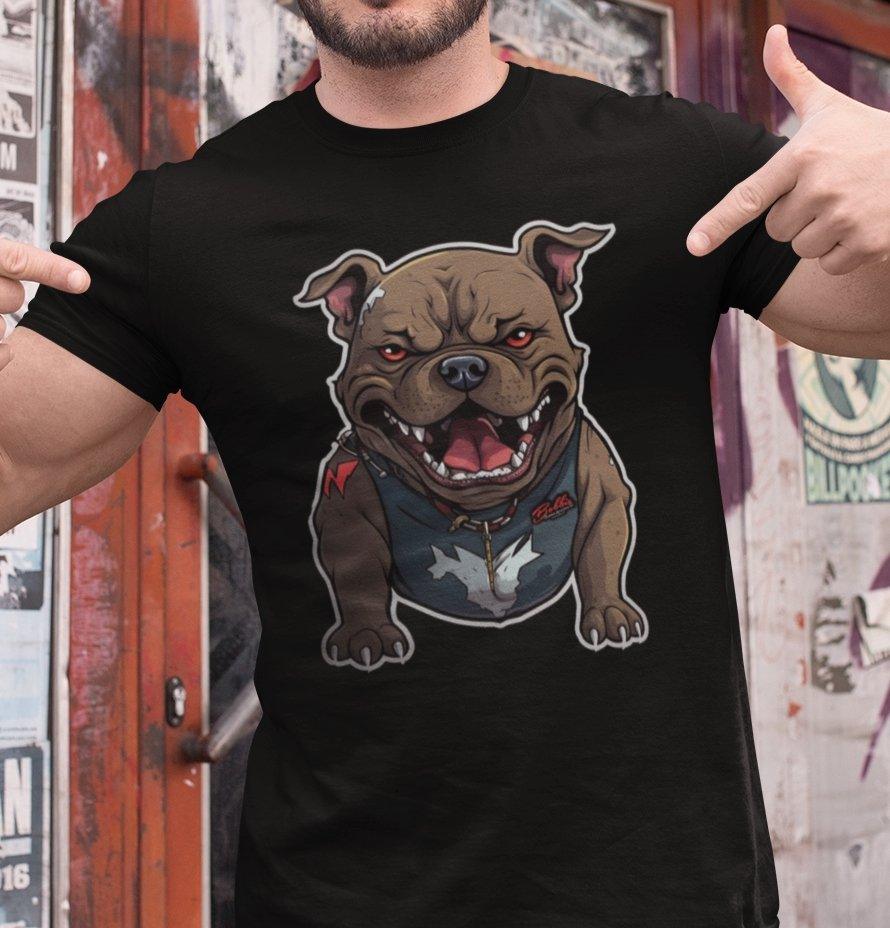 Bully Unisex-Bio-Baumwoll-T-Shirt - Bobbis Store Hunde