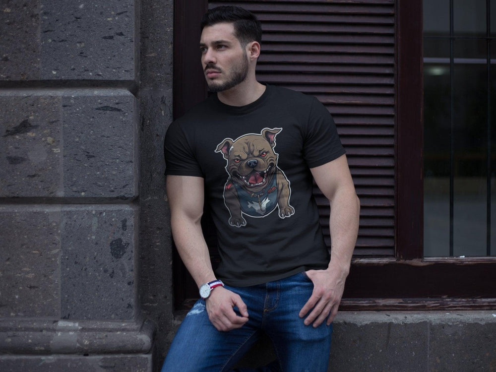 Bully Unisex-Bio-Baumwoll-T-Shirt - Bobbis Store Hunde