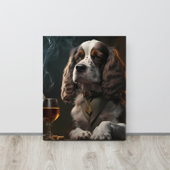 Chill Room Dog Leinwand - Bobbis Store Hunde