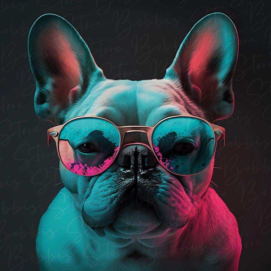 Color Frenchie Digitaler Download - Bobbis Store Hunde
