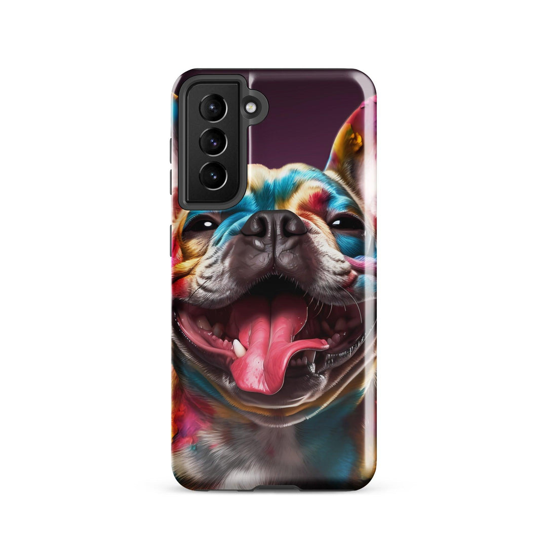 Color Frenchie Hardcase Samsung®-Hülle - Bobbis Store Hunde