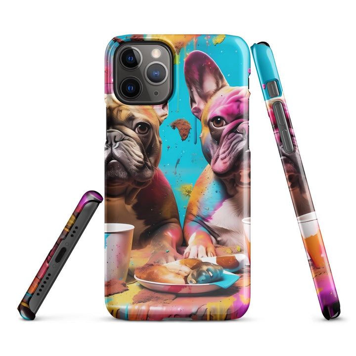 Color Frenchie Snapcase iPhone®-Hülle - Bobbis Store Hunde