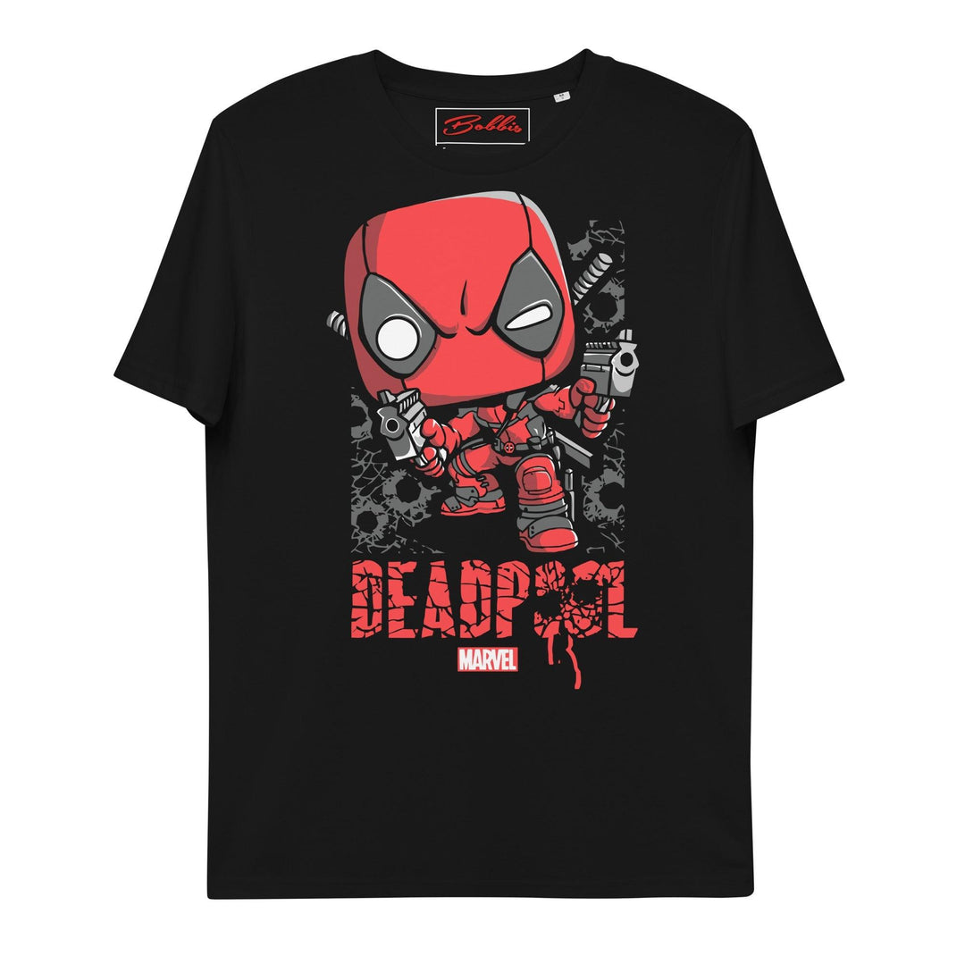 Deadpool Unisex-Bio-Baumwoll-T-Shirt - Bobbis Store Hunde