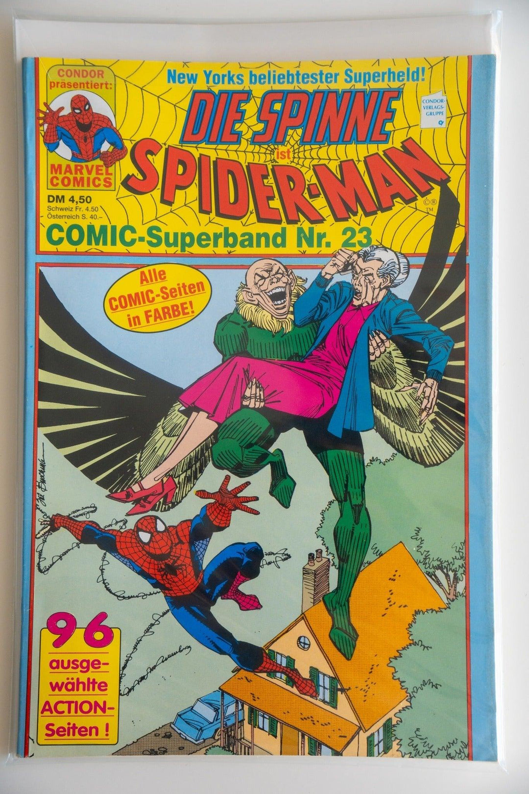 Die Spinne Ist Spider-Man Comic-Superband Nr. 23 - Marvel - Condor Verlag - Z. 2 - Bobbis Store Hunde