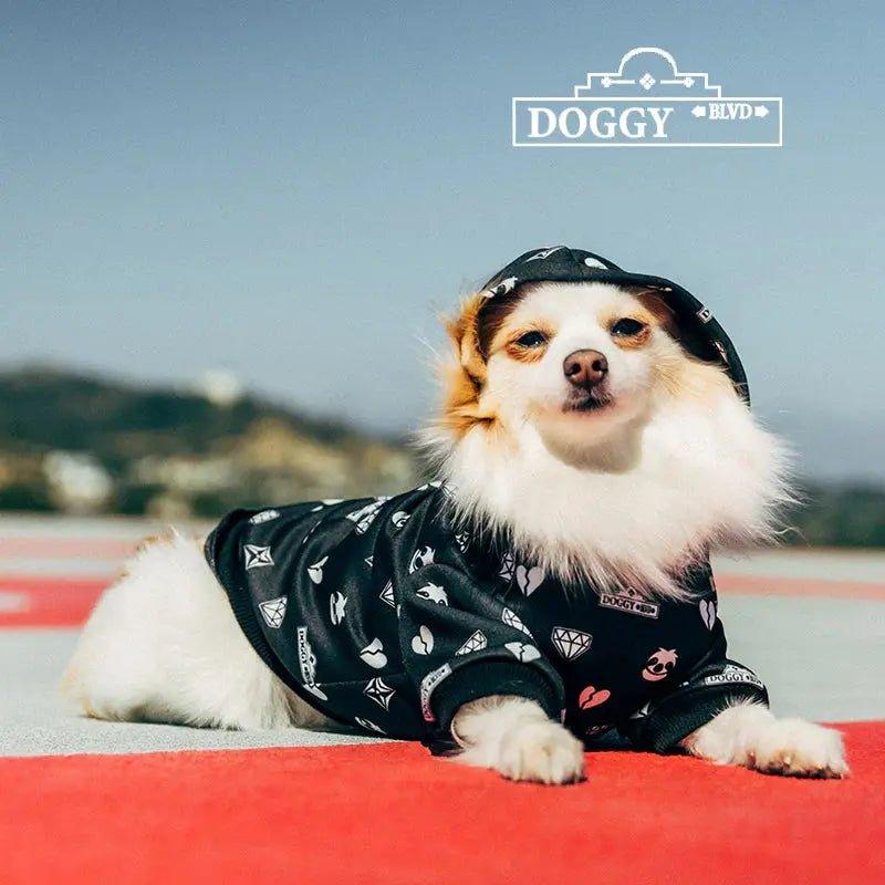 Doggy Blvd x Slothacid Collab Hoodie - Bobbis Store Hunde