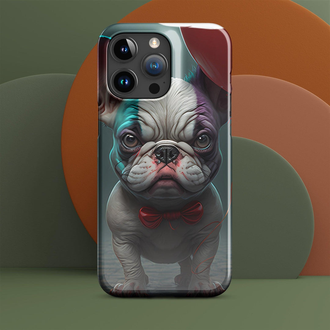 Evil Frenchie Snapcase iPhone®-Hülle - Bobbis Store Hunde