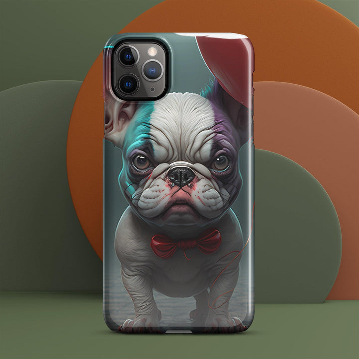 Evil Frenchie Snapcase iPhone®-Hülle - Bobbis Store Hunde