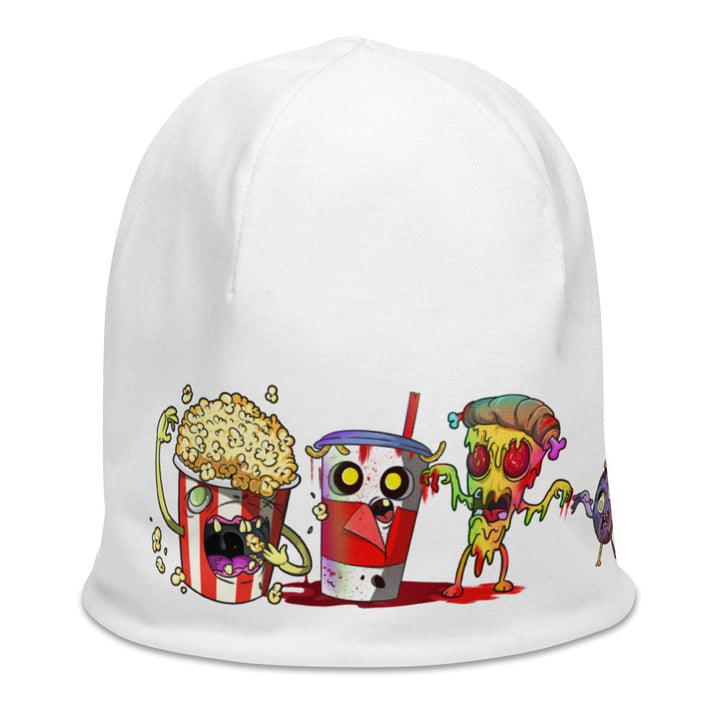 FAST FOOD ZOMBIES Allover-Beanie - Bobbis Store Hunde