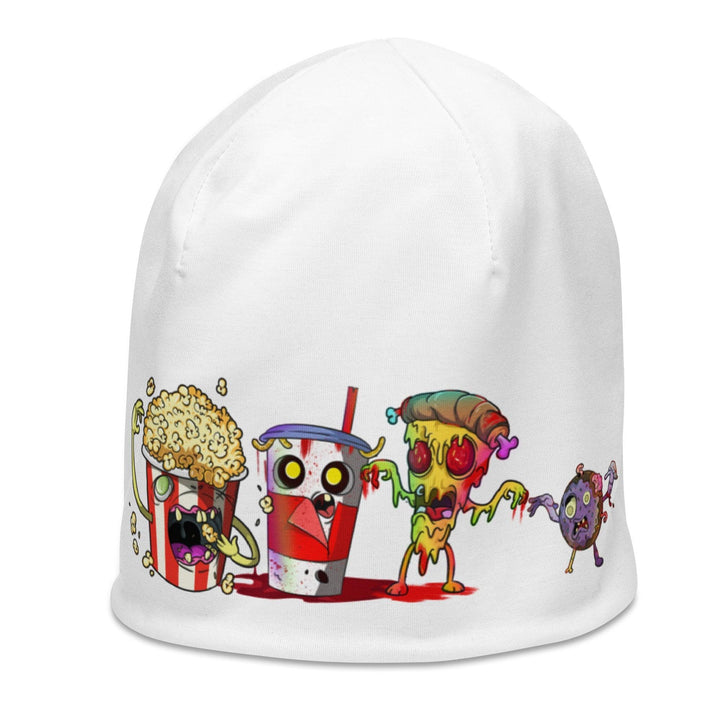 FAST FOOD ZOMBIES Allover-Beanie - Bobbis Store Hunde