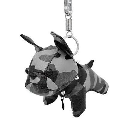 Französische Bulldogge Leder Schlüsselanhänger , Rucksack (Urban) - Bobbis Store Hunde