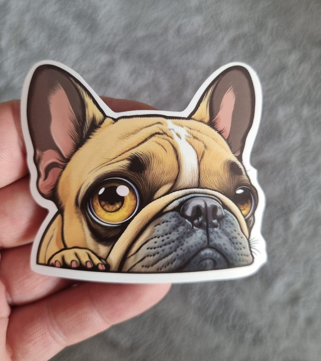 French Bulldog Aufkleber Sticker - Bobbis Store Hunde