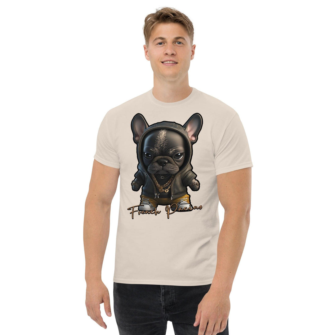 French Pacino Unisex-Bio-Baumwoll-T-Shirt - Bobbis Store Hunde