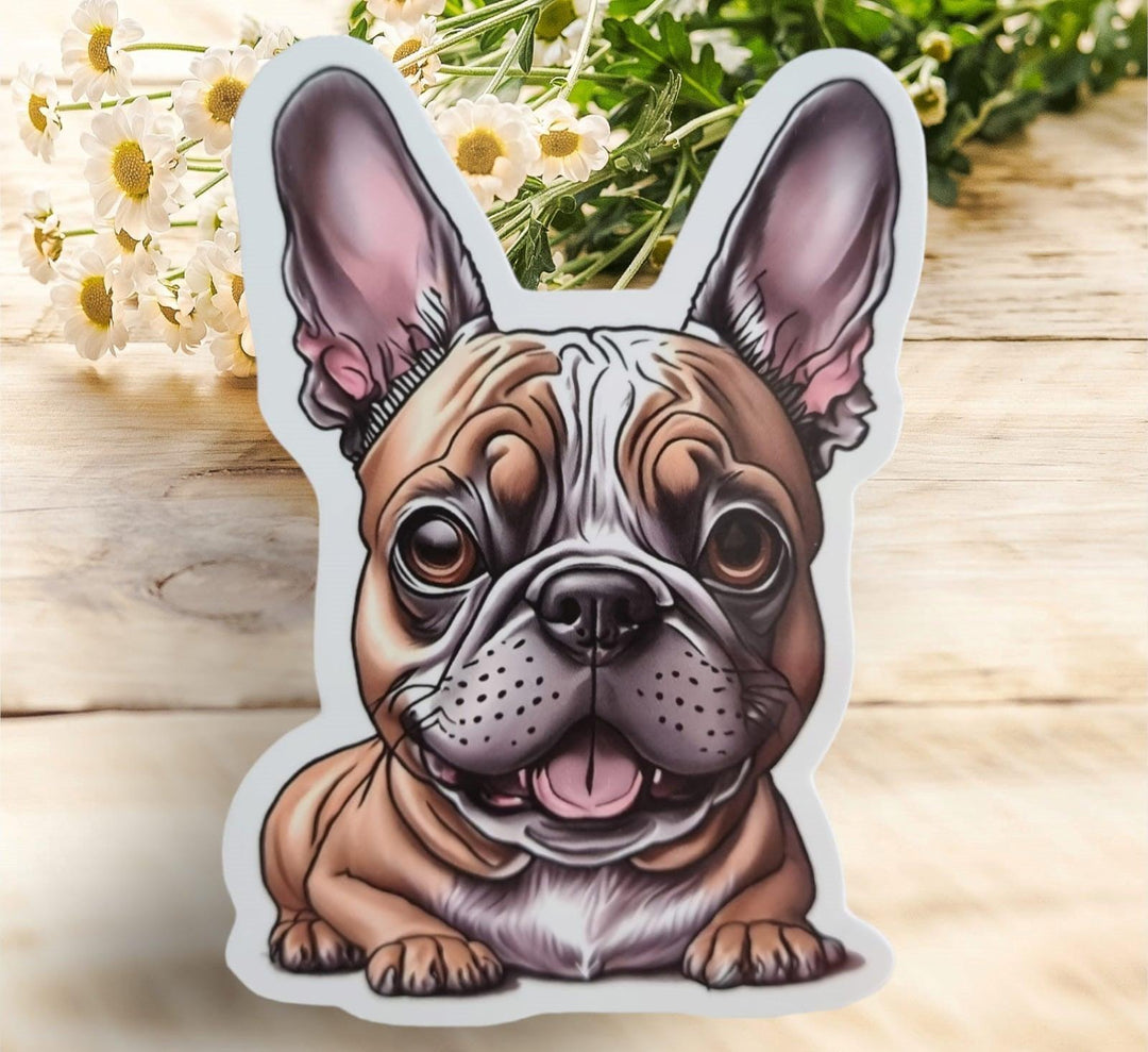 Frenchie #2 Aufkleber Sticker - Bobbis Store Hunde