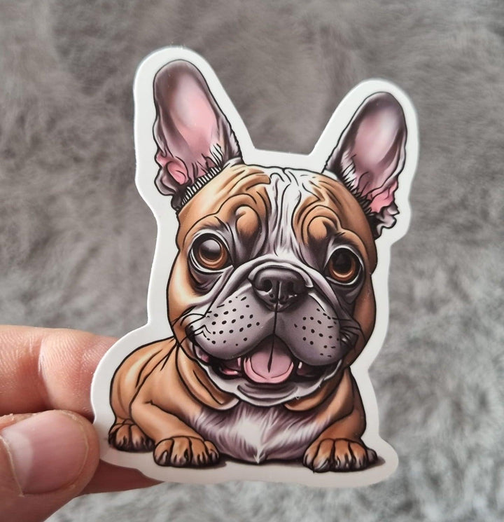 Frenchie #2 Aufkleber Sticker - Bobbis Store Hunde