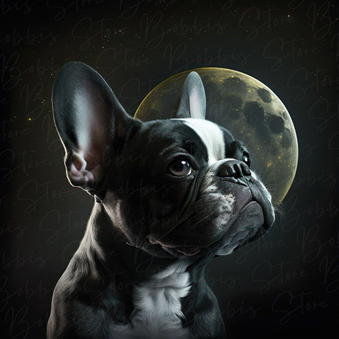 Frenchie #4 Digitaler Download - Bobbis Store Hunde