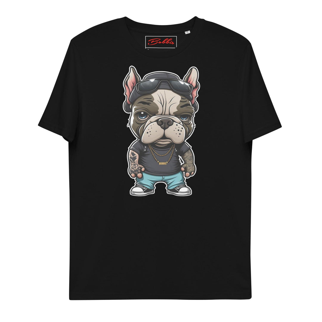 Gangster Dog #10 Unisex-Bio-Baumwoll-T-Shirt - Bobbis Store Hunde