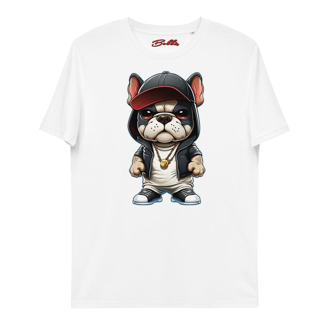 Gangster Dog #6 Unisex-Bio-Baumwoll-T-Shirt - Bobbis Store Hunde