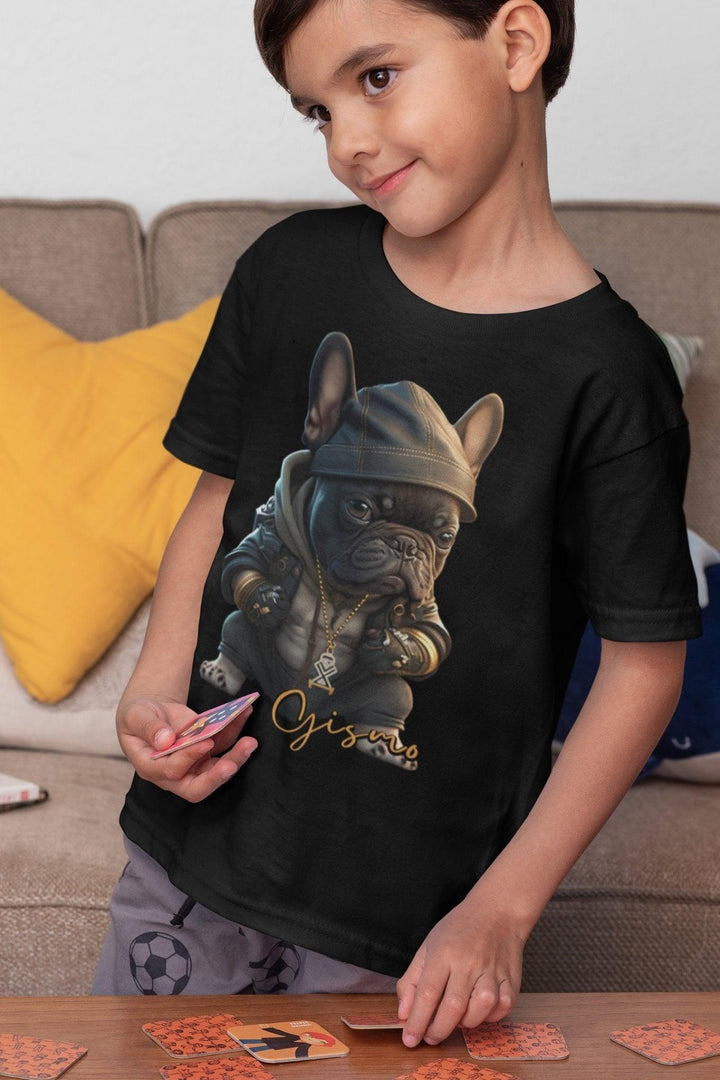 Gismo Bio-Baumwoll-T-Shirt für Kinder - Bobbis Store Hunde
