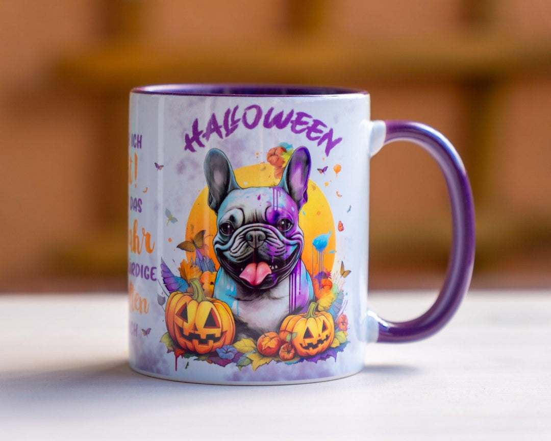 Halloween brauch ich nicht - Tasse - Bobbis Store Hunde