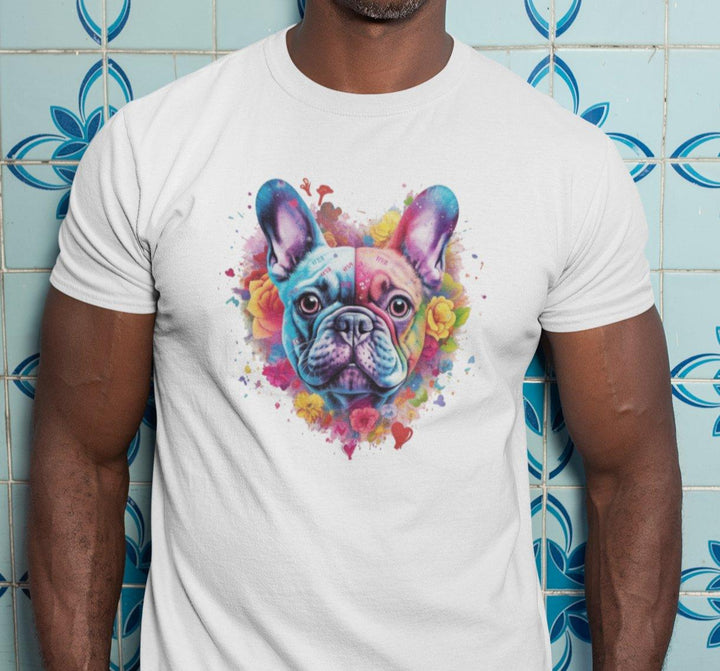 i love you Frenchie Klassisches Herren-T-Shirt - Bobbis Store Hunde