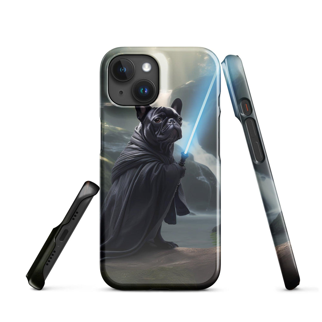Jedi Frenchie Snapcase iPhone®-Hülle - Bobbis Store Hunde