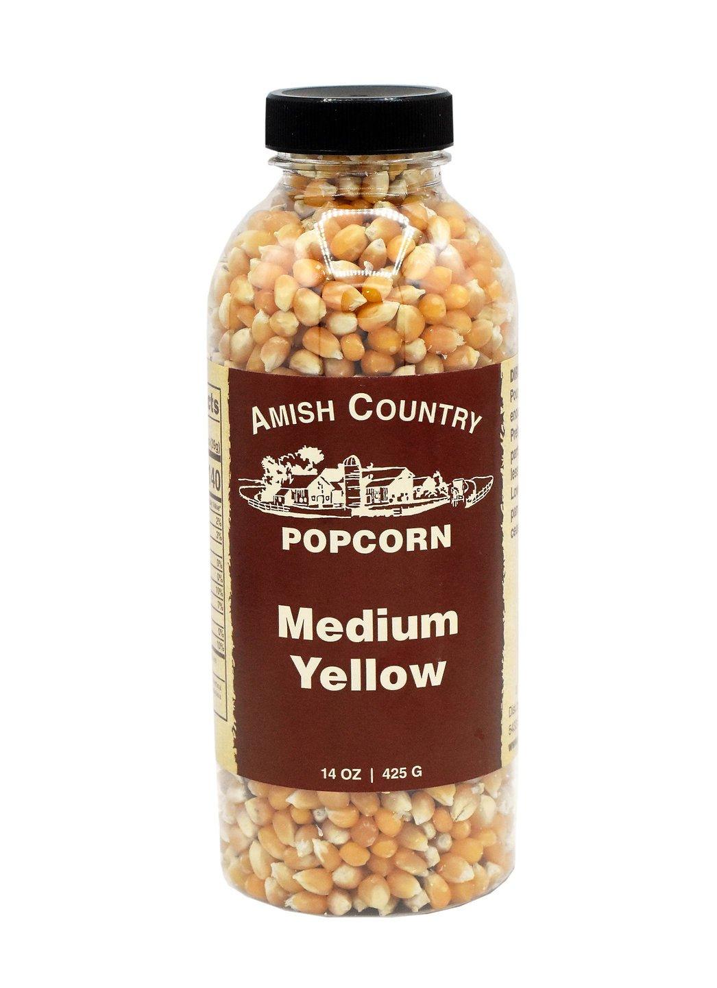 Medium Yellow -Bio-Popcorn 425g Flasche - Bobbis Store Hunde