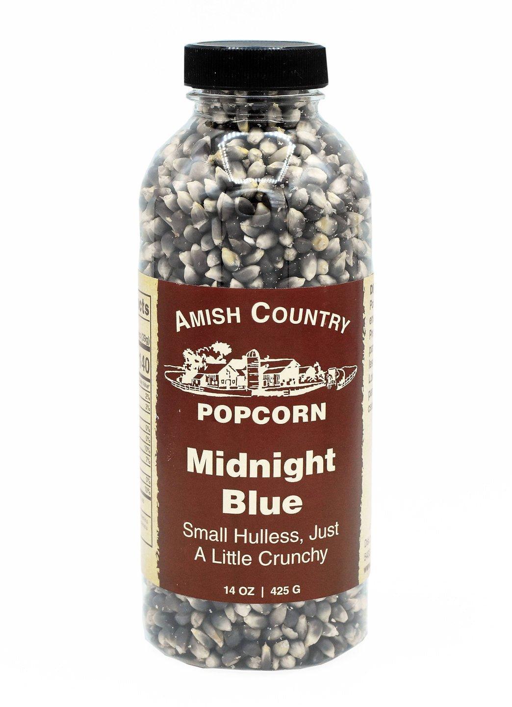 Midnight Blue -Bio-Popcorn 425g Flasche - Bobbis Store Hunde