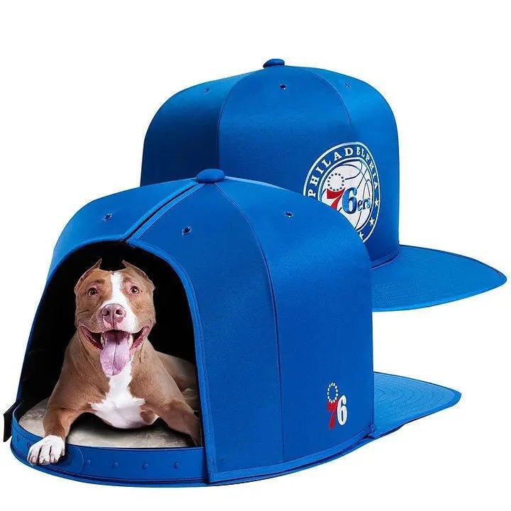 Philadelphia 76ers Nap Cap Premium Hundebett Größe L - Bobbis Store Hunde