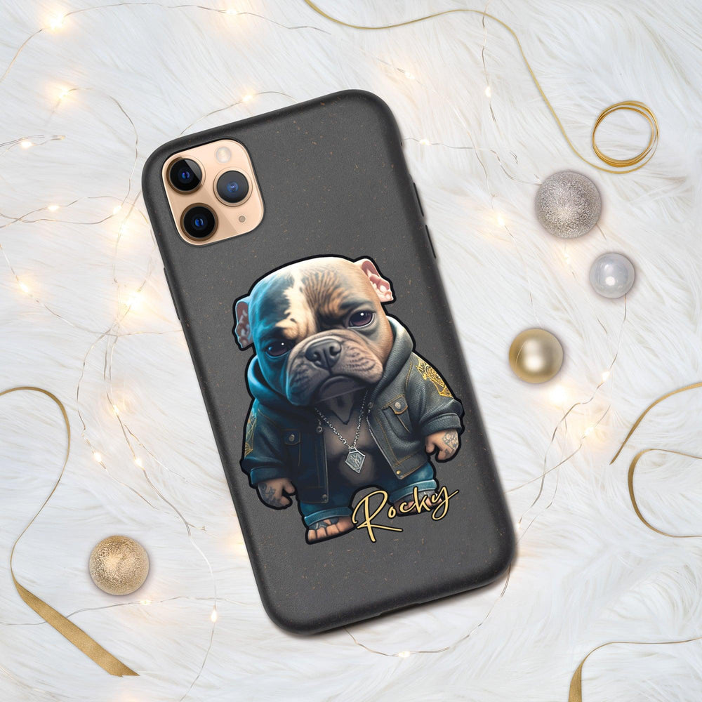 Rocky Gesprenkelte iPhone®-Hülle - Bobbis Store Hunde