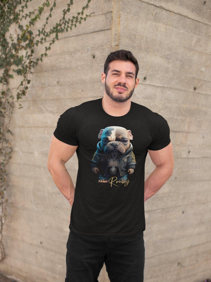 Rocky Unisex-Bio-Baumwoll-T-Shirt - Bobbis Store Hunde