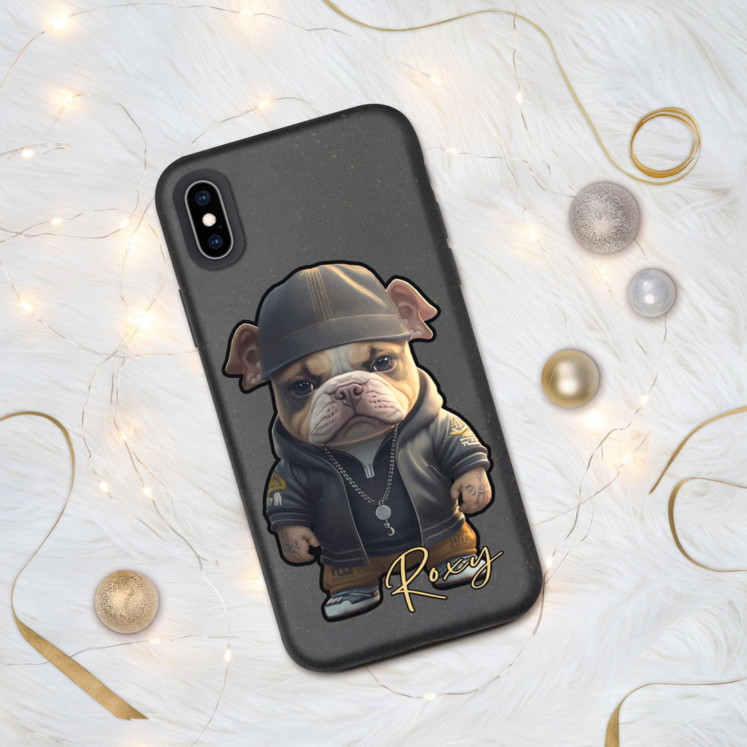 Roxy Gesprenkelte iPhone®-Hülle - Bobbis Store Hunde