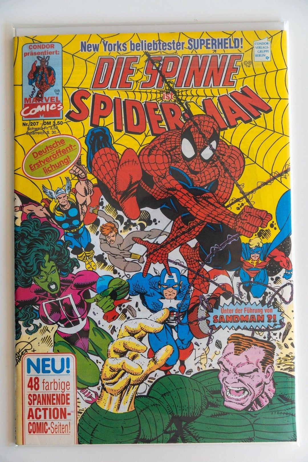 Spider Man CONDOR Heft 207 - Bobbis Store Hunde