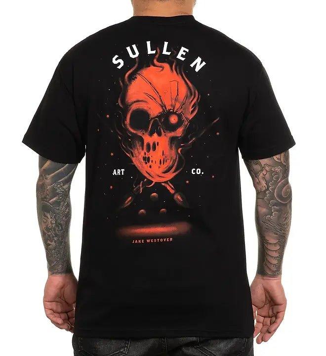 Sullen Clothing - Rote Geister-StandardsT-Shirt - Bobbis Store Hunde
