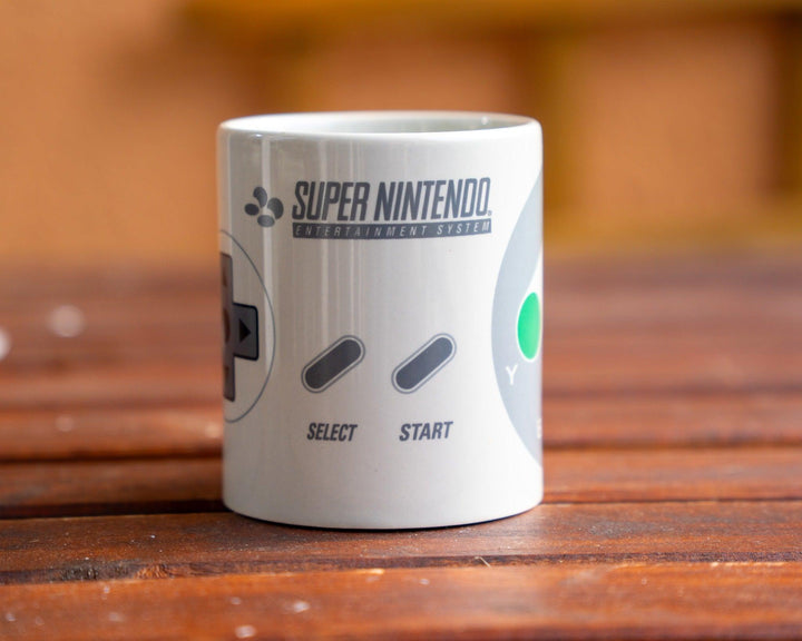 "Super Nintendo - SNES Controller" Tasse grau von Nintendo - Bobbis Store Hunde