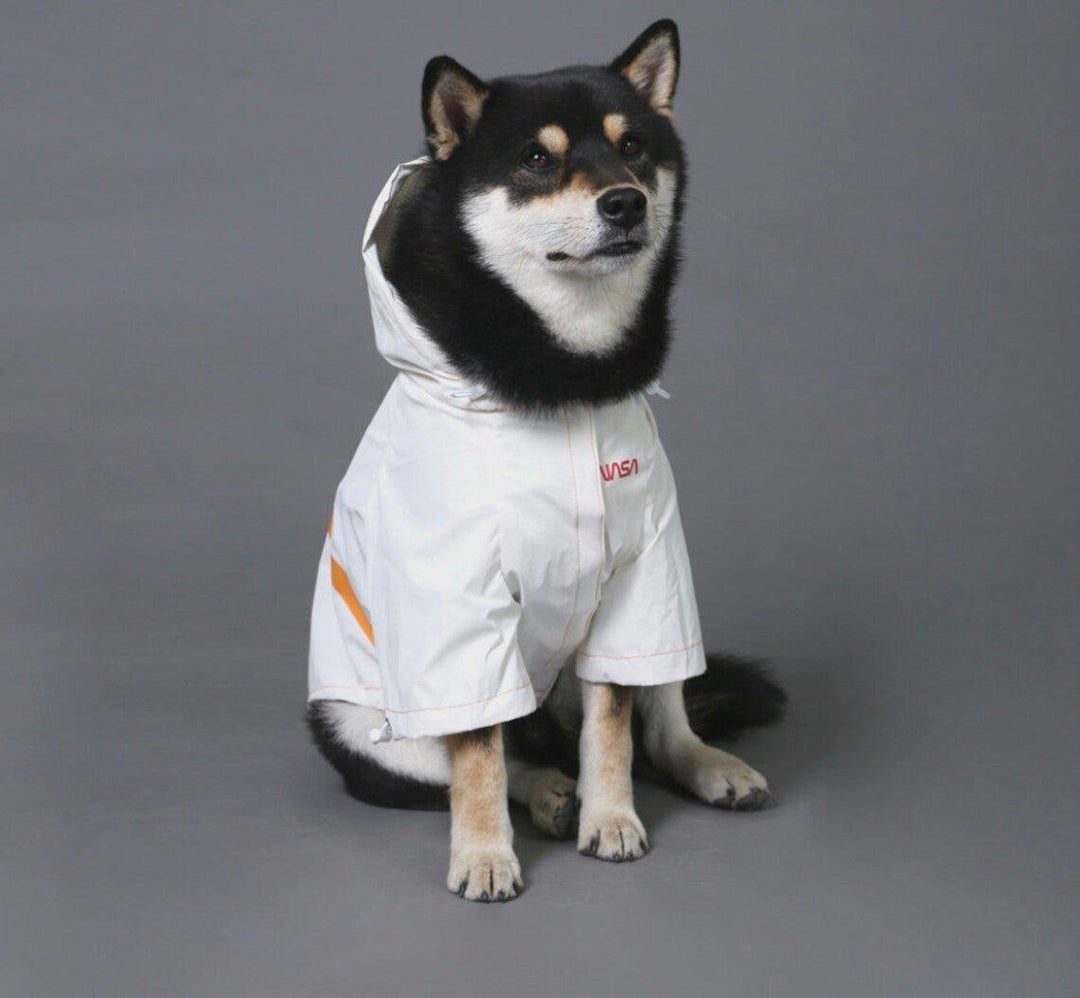 The Dog Fans Regenmantel für Hunde - NASA - Bobbis Store Hunde