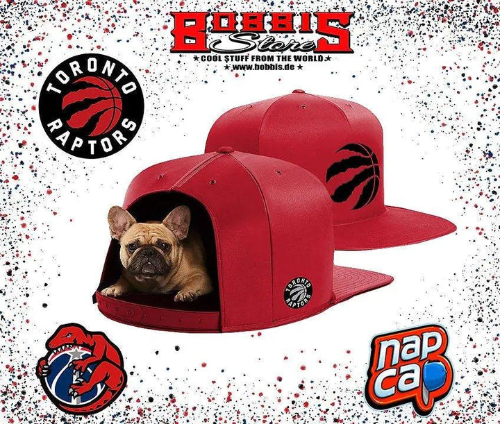 Toronto Raptors Nap Cap Premium Hundebett - Bobbis Store Hunde