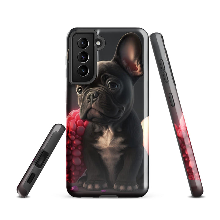 Valentines Day Frenchie Hardcase Samsung®-Hülle - Bobbis Store Hunde