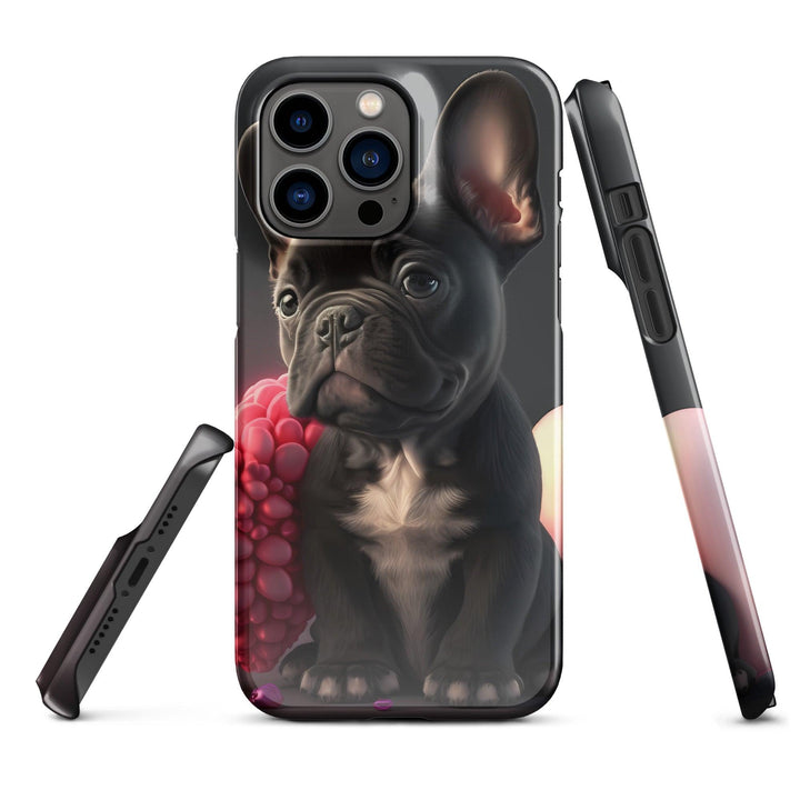Valentines Day Frenchie Snapcase iPhone®-Hülle - Bobbis Store Hunde