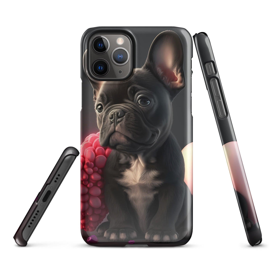 Valentines Day Frenchie Snapcase iPhone®-Hülle - Bobbis Store Hunde