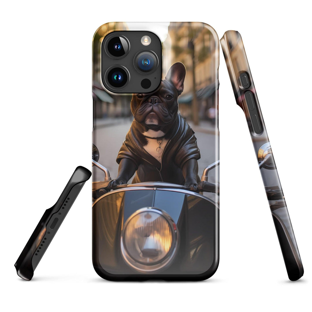 Vespa Frenchie Snapcase iPhone®-Hülle - Bobbis Store Hunde