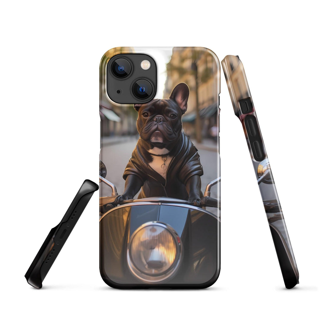 Vespa Frenchie Snapcase iPhone®-Hülle - Bobbis Store Hunde